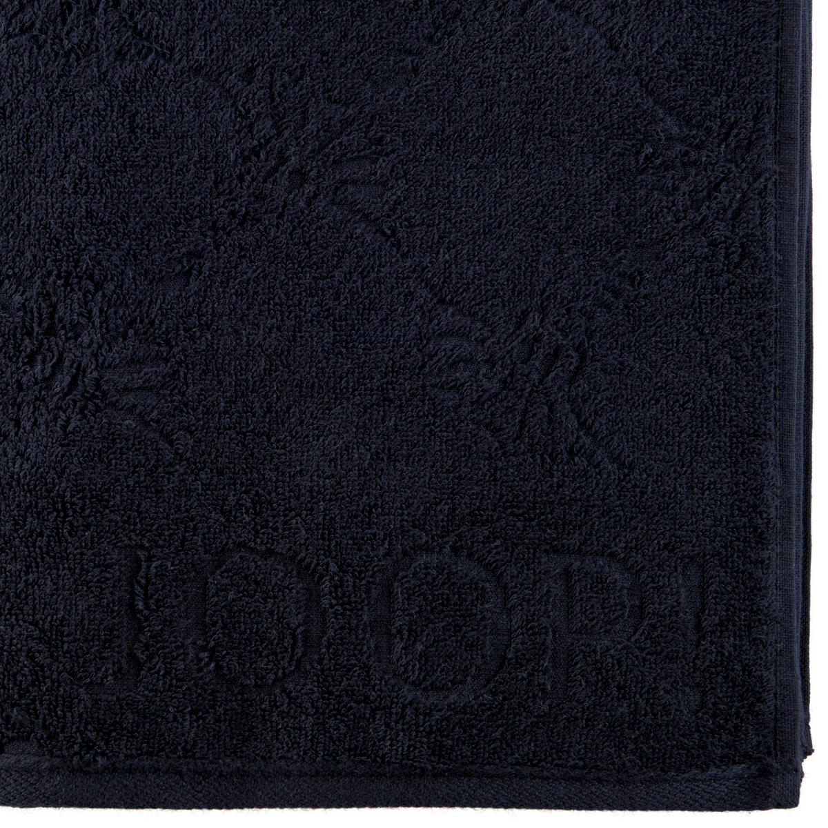 HANDTUCH Uni Cornflower Schwarz  - Schwarz, Design, Textil (50/100cm) - Joop!