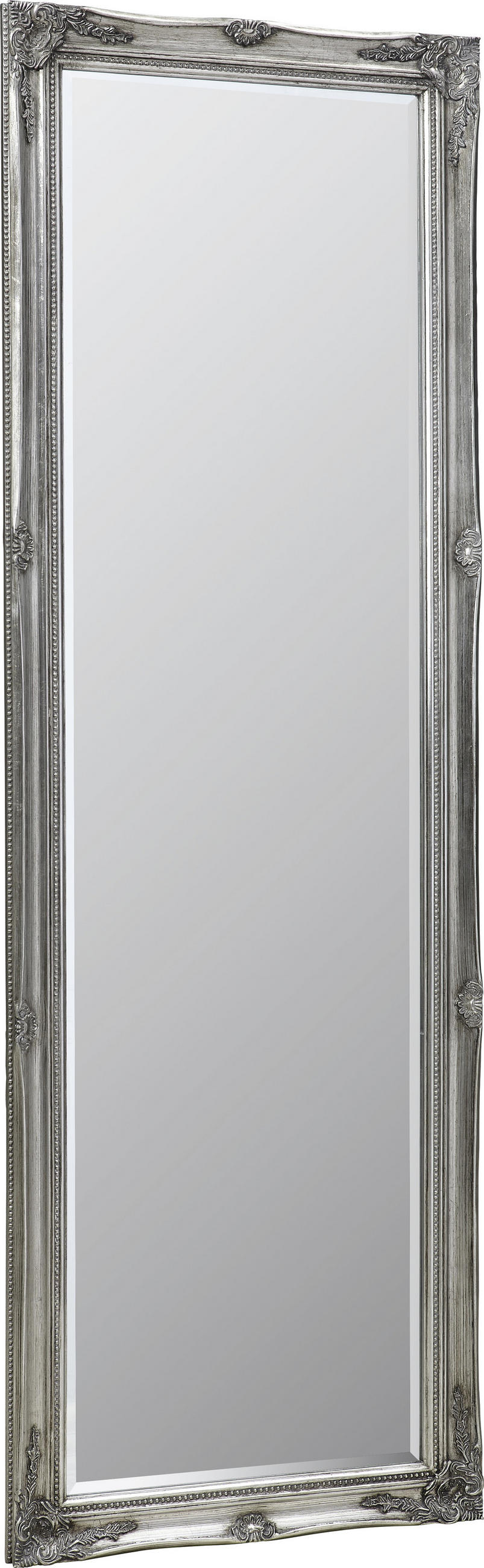 WANDSPIEGEL 50/150/3,3 cm    - Silberfarben, Lifestyle, Glas/Holz (50/150/3,3cm) - Landscape