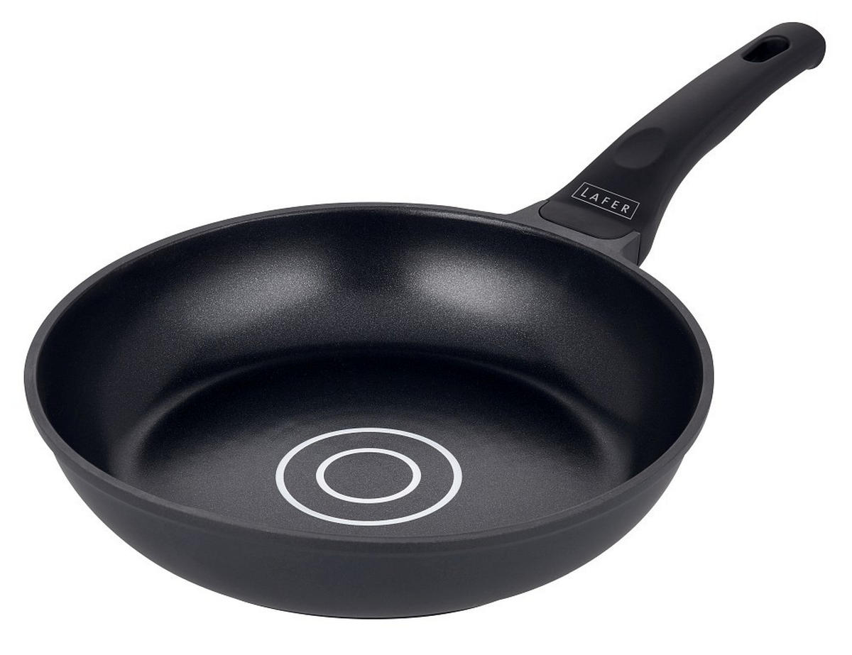 BRATPFANNE Lafer Greblon®-Antihaftbeschichtung 24 cm  - Schwarz, Basics, Metall (24cm) - Johann Lafer