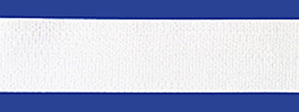 TÉPŐZÁRAS PÁNT  - fehér, Basics, textil (2cm)