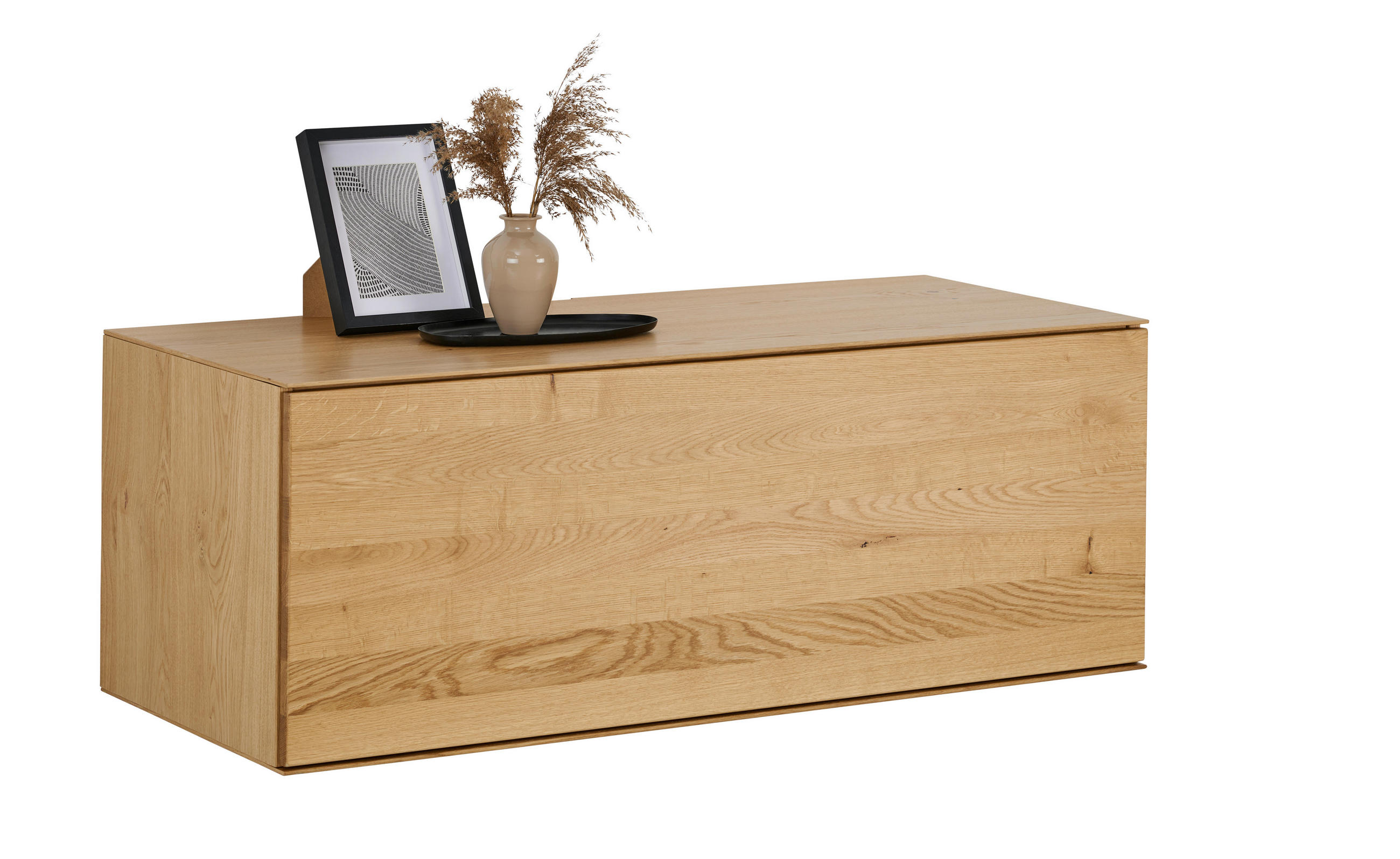 LOWBOARD  121/44/50 cm  Beimöbel erhältlich, hängend, in verschiedenen Größen erhältlich, in verschiedenen Holzdekoren erhältlich  - Eichefarben, Design, Holz/Holzwerkstoff (121/44/50cm) - Dieter Knoll