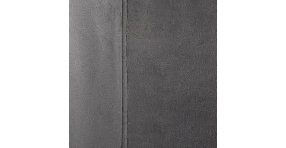 DREHSTUHL Velours Schwarz, Dunkelgrau  - Dunkelgrau/Schwarz, Design, Kunststoff/Textil (58/85-95/58cm) - Carryhome