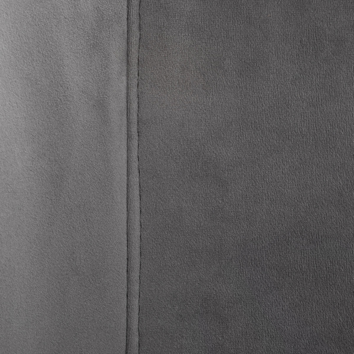 OTOČNÁ STOLIČKA, velúr, čierna, tmavosivá - čierna/tmavosivá, Design, kov/textil (58/85-95/58cm) - Carryhome