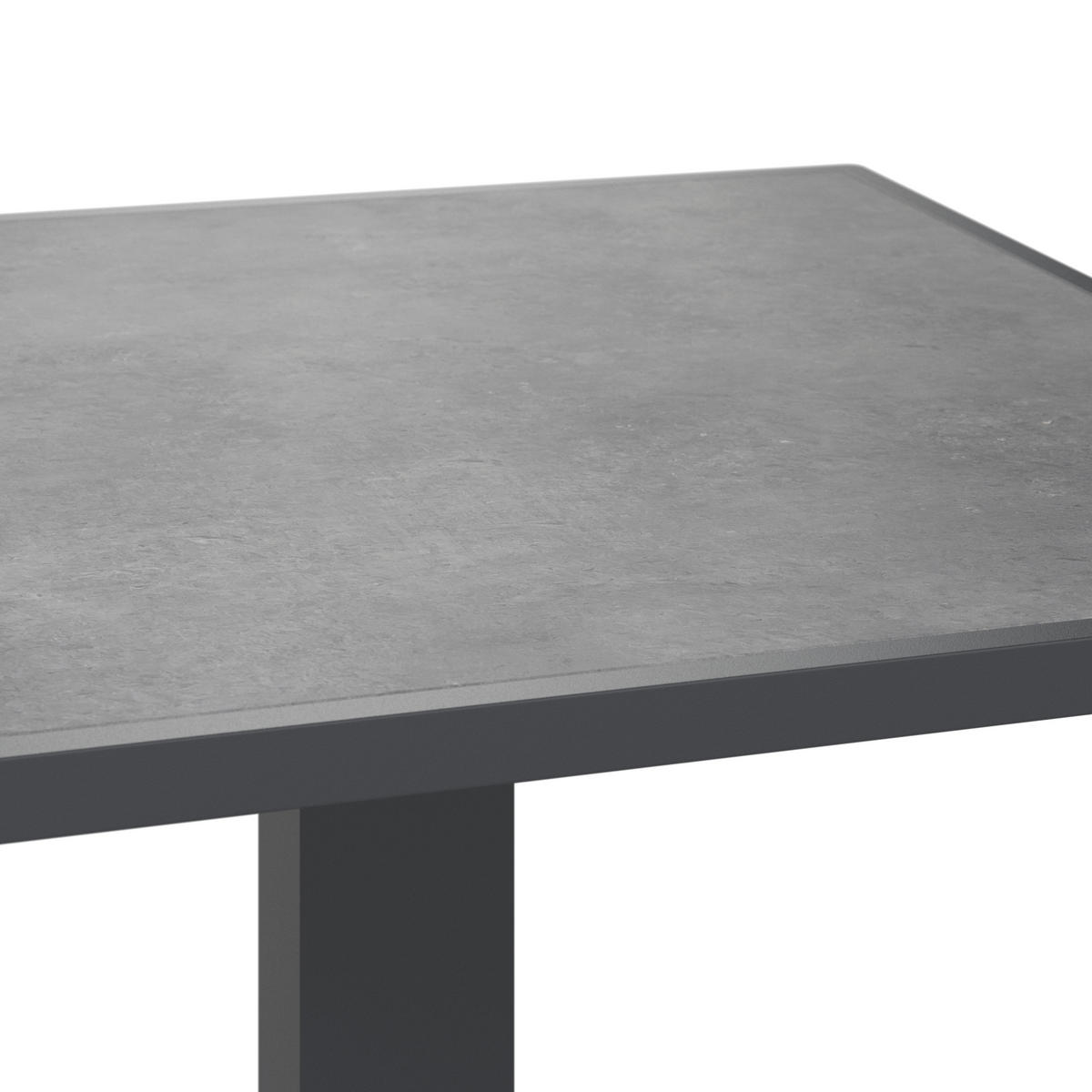 LOUNGETISCH  - Dunkelgrau, MODERN, Glas/Metall (90/67/90cm) - Ambia Garden