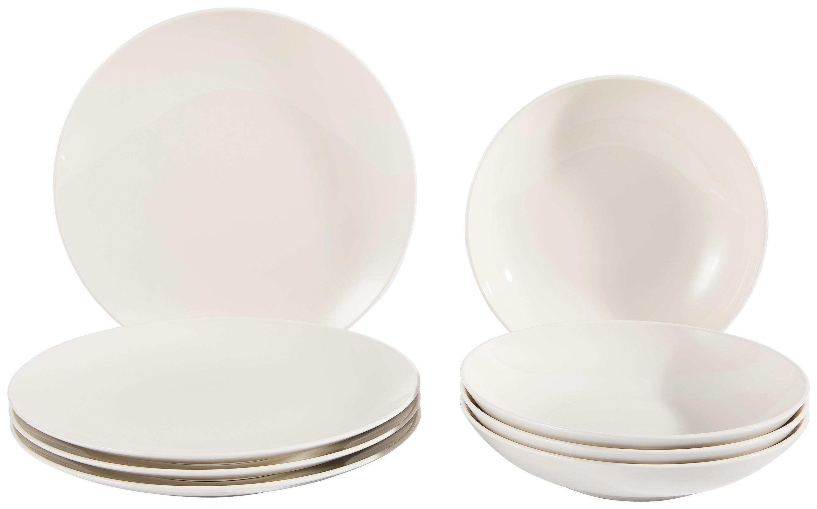 TAFELSERVICE Weiß For Me 8-teilig  - Weiß, KONVENTIONELL, Keramik - Villeroy & Boch