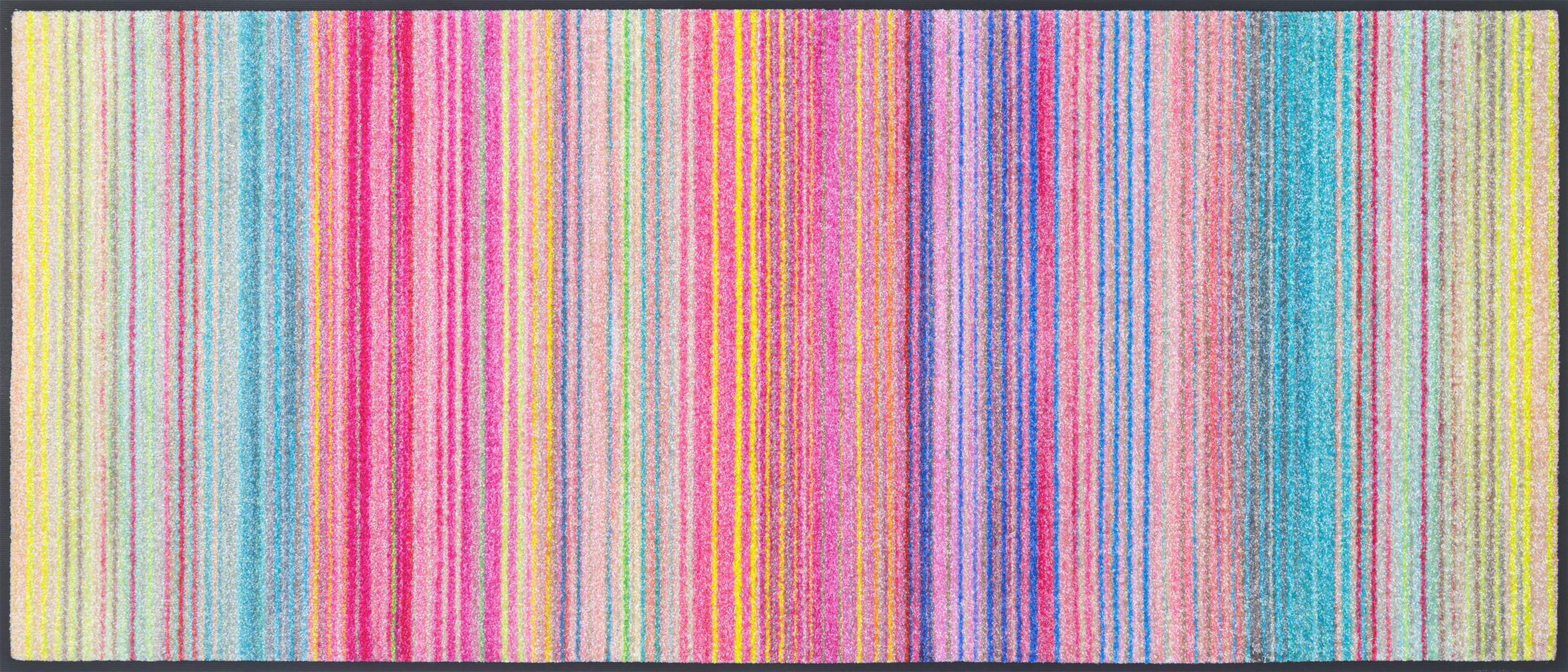 LÄUFER 60/140 cm Amplio Espectro  - Multicolor, Trend, Kunststoff/Textil (60/140cm) - wash+dry
