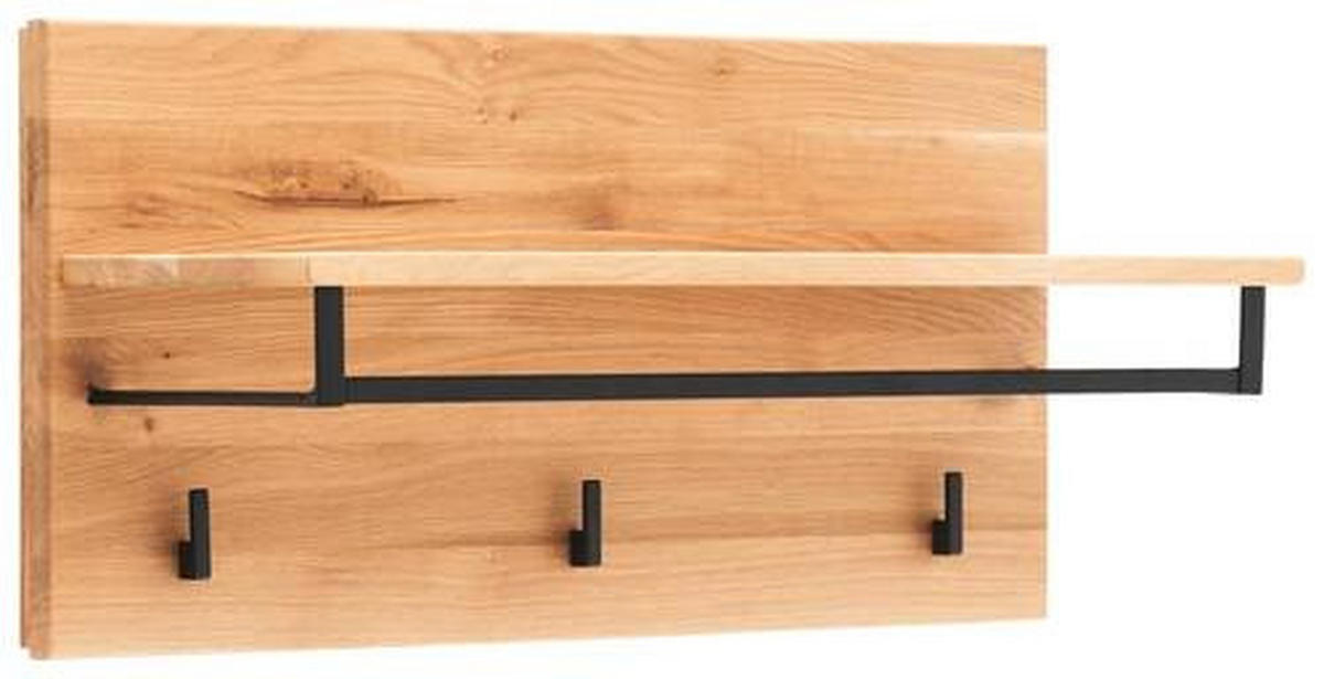 GARDEROBE 5-teilig  in 150/198/40 cm  - Eichefarben/Anthrazit, Natur, Holz/Holzwerkstoff (150/198/40cm)