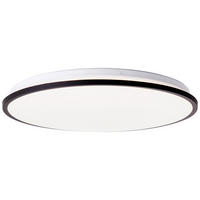 LED SVJETILJKA STROPNA  - bijela/crna, Basics, metal/plastika (48/7,5cm)