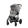 KINDERWAGEN Balios S Lux  - Silberfarben/Hellgrau, Basics, Textil/Metall (91/60/110cm) - Cybex