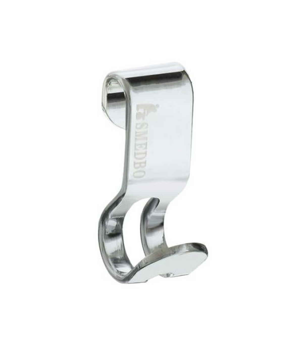 HAKEN 2 Stück  in Chromfarben  - Chromfarben, Basics, Metall (1,5/4,1cm) - Smedbo