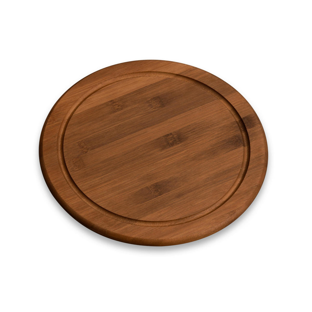 VESPERTELLER 4ER SET Holz Bambus  - Naturfarben, Basics, Holz (26cm) - Kesper