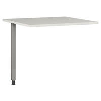 ECKVERBINDUNGSPLATTE 80/80/70-80 cm  in Silberfarben  - Silberfarben, KONVENTIONELL, Holzwerkstoff/Metall (80/80/70-80cm) - Germania