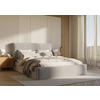 POLSTERBETT Bettkasten, Lattenrost 180/200 cm  in Silberfarben  - Silberfarben/Schwarz, Design, Holz/Textil (180/200cm) - Boxxx
