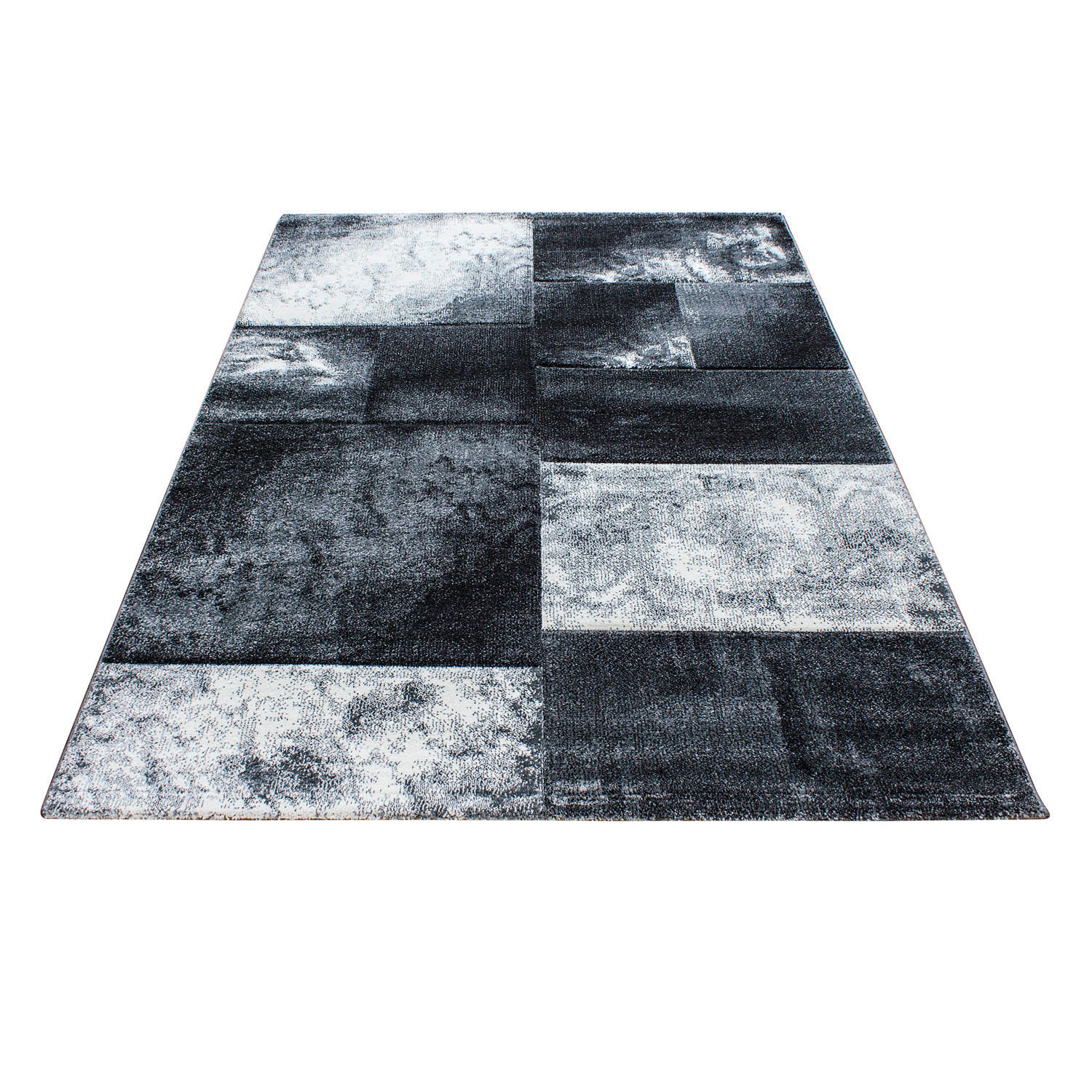 WEBTEPPICH Wohnzimmer 80/150 cm Hawaii 1710 Grau rechteckig  - Grau, KONVENTIONELL, Textil (80/150cm) - Ayyildiz 