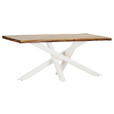 TISCHPLATTE      - Naturfarben, Design, Holz (180/90/5cm) - Landscape