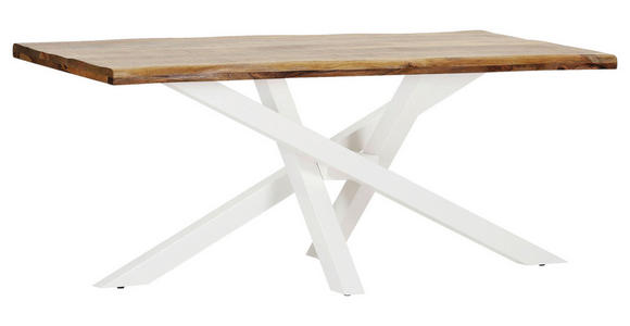 TISCHPLATTE      - Naturfarben, Design, Holz (180/90/5cm) - Landscape