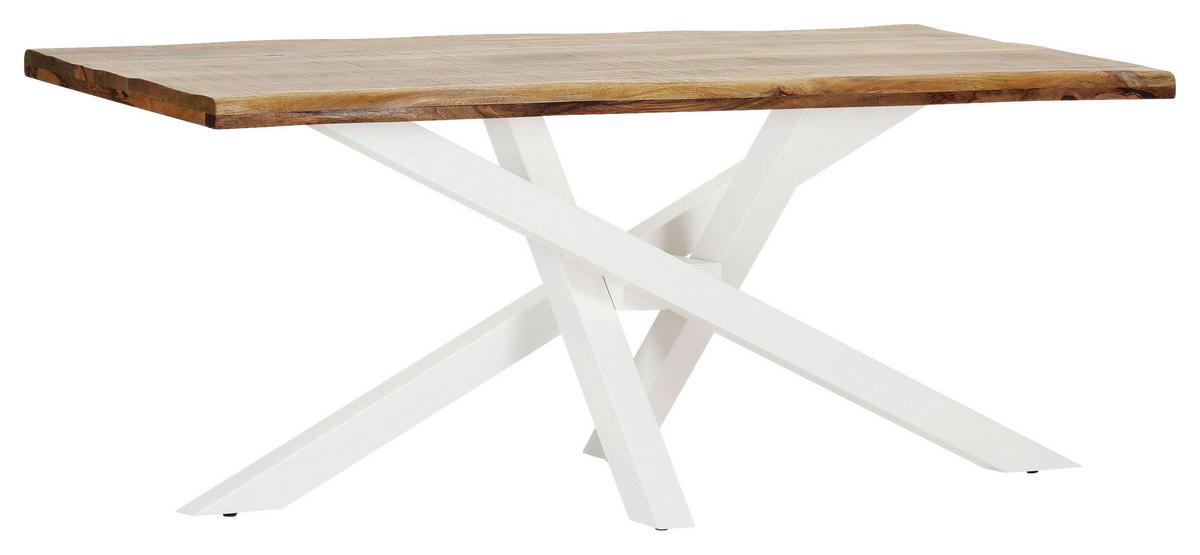 TISCHPLATTE      - Naturfarben, Design, Holz (180/90/5cm) - Landscape