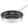 BRATPFANNE 24 cm  - Edelstahlfarben/Schwarz, Design, Metall (24cm) - WMF
