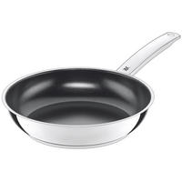 BRATPFANNE 24 cm  - Edelstahlfarben/Schwarz, Design, Metall (24cm) - WMF
