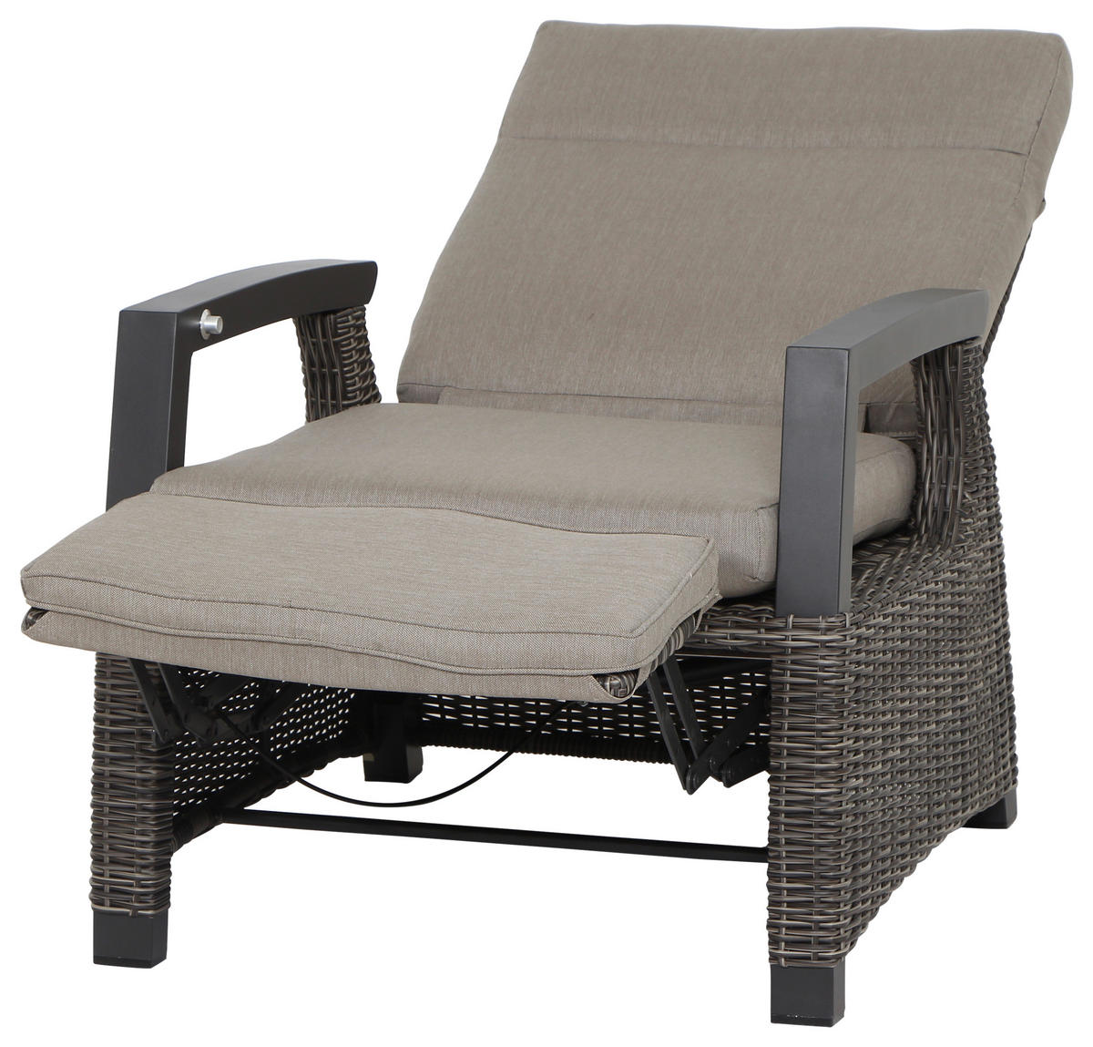 LOUNGEGARNITUR 4-teilig   72/103/160 cm Aluminium  - Basics, Keramik/Kunststoff (72/103/160cm) - Siena Garden