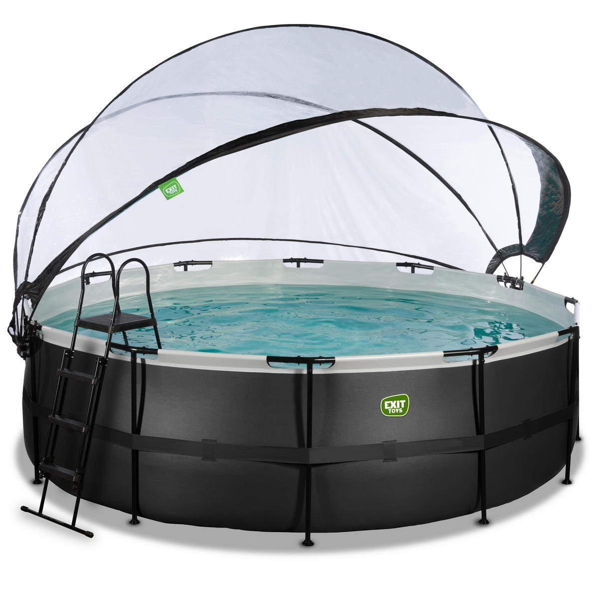 POOL SET 470/330 cm  - grå, Klassisk, plast (470/330cm) - EXIT Toys