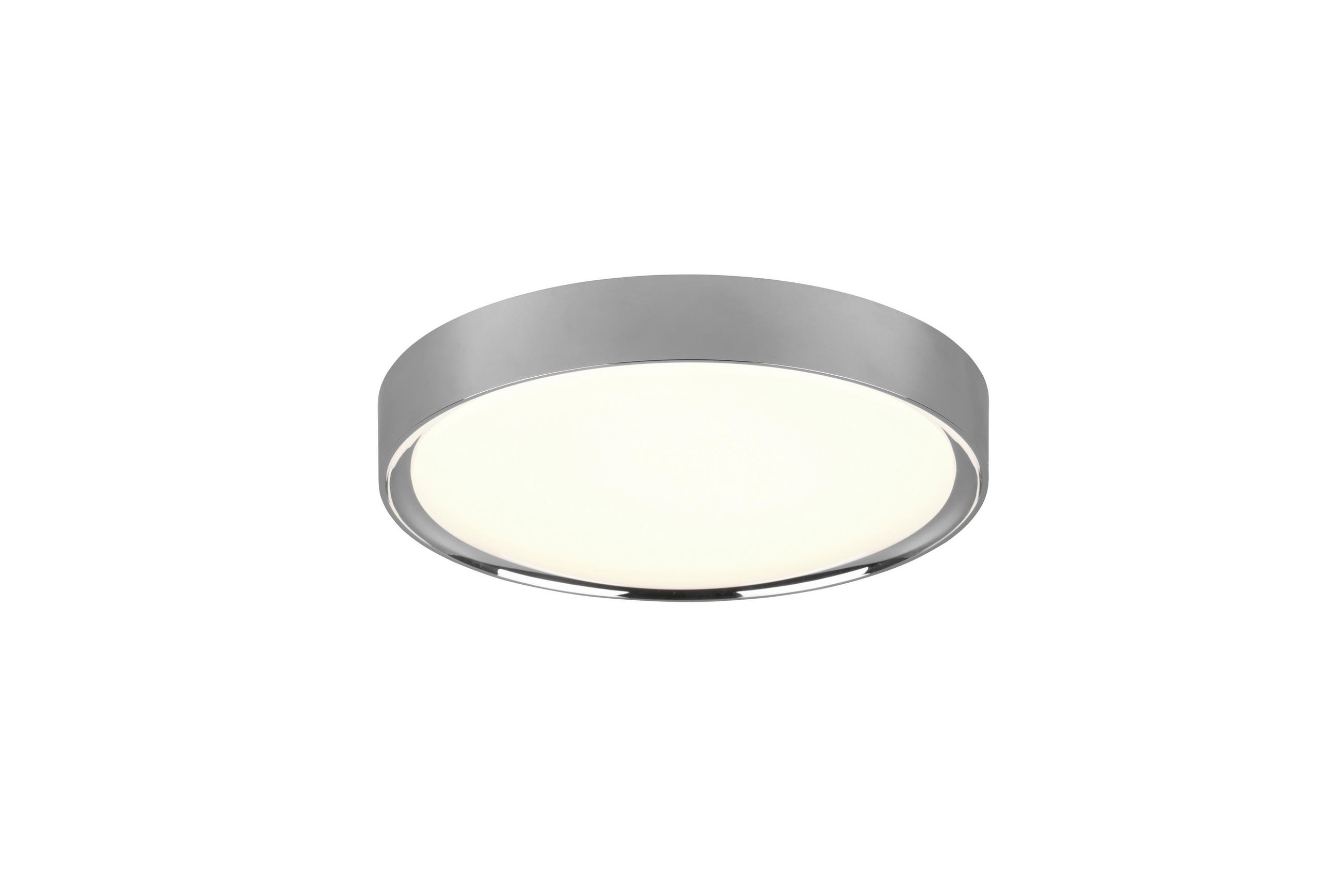 Trio Leuchten Led-Badezimmer-Deckenleuchte Clarimo Weiß 33x9x33 cm