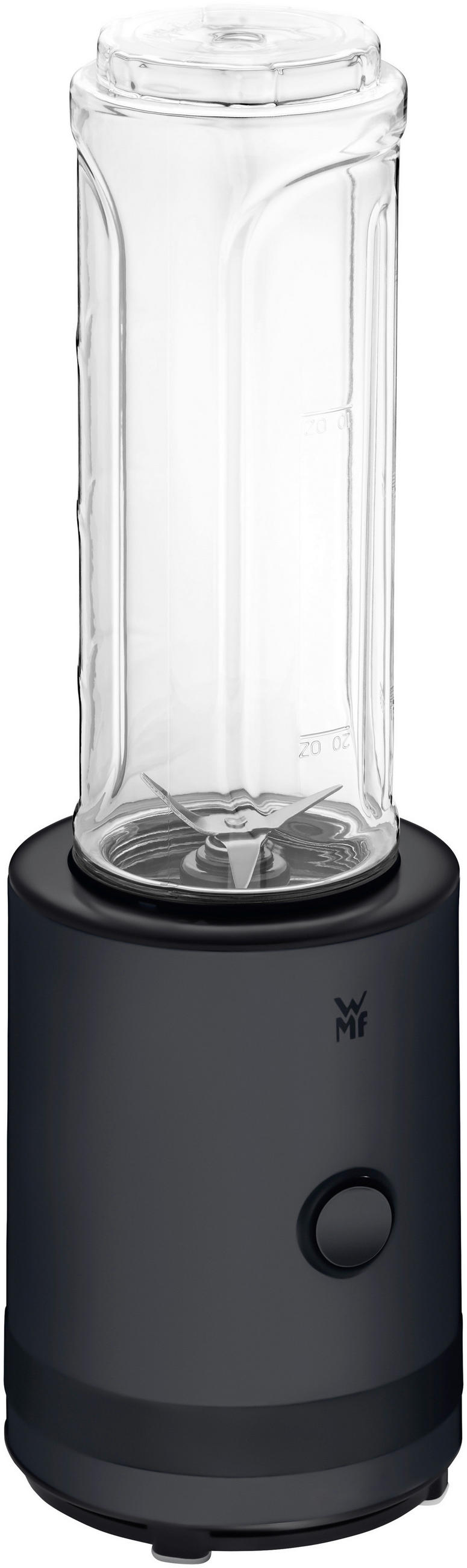 SMOOTHIE MAKER Deep Black  - Schwarz, Basics, Glas/Metall (26/13/29cm) - WMF