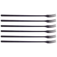 FONDUEGABEL-SET  - Schwarz, Basics (16/28/17cm)