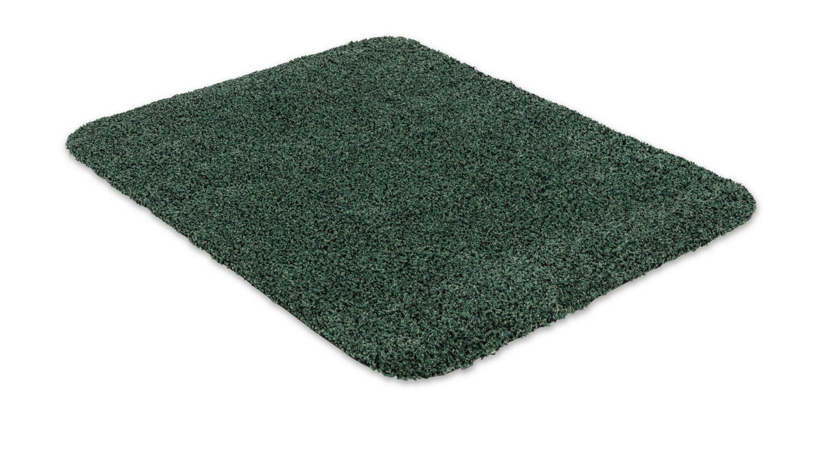 FUSSMATTE  60/75 cm  Grün  Struktur  - Grün, KONVENTIONELL, Kunststoff/Textil (60/75cm) - Astra