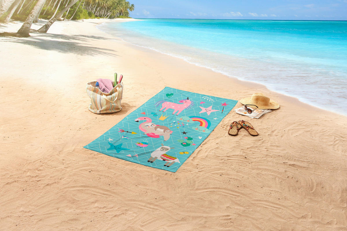 STRANDTUCH Multicolor 75/150 cm  - Multicolor, Trend, Textil (75/150cm)