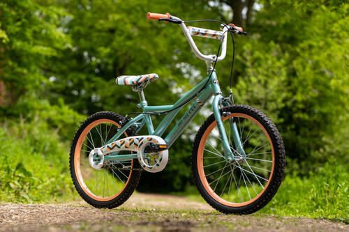 KINDERFAHRRAD 20 Zoll  - Türkis/Hellgrün, Basics, Metall (64/140/89cm)