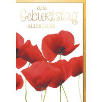 GLÜCKWUNSCHKARTE    - Basics, Karton (11,5/17/0,1cm)