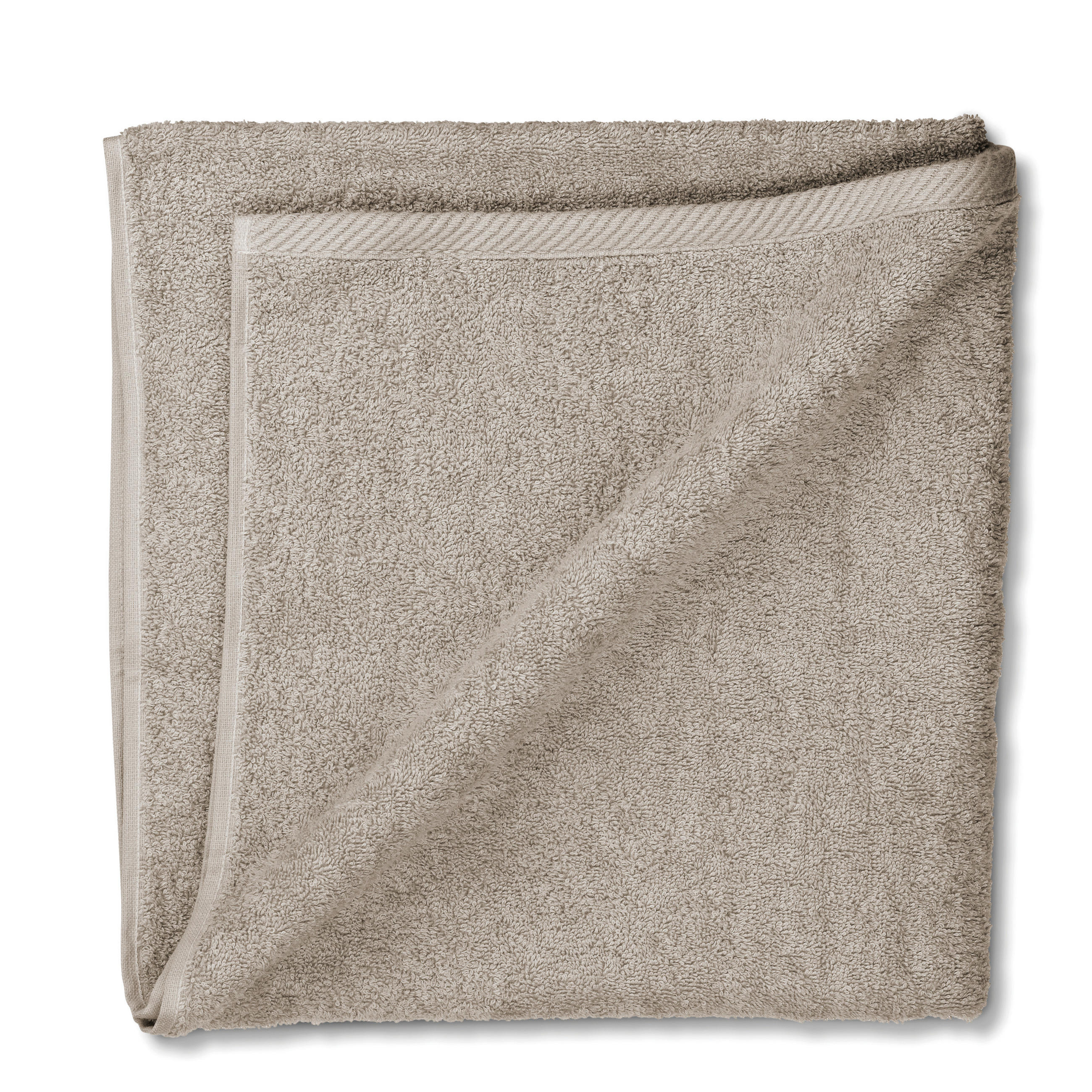 DUSCHTUCH 70/140 cm  - Silberfarben, Basics, Textil (70/140cm) - Kela