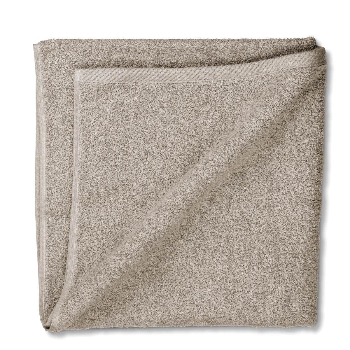 DUSCHTUCH 70/140 cm  - Silberfarben, Basics, Textil (70/140cm) - Kela