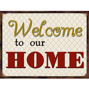 CEDULE DEKORAČNÍ - Multicolor, Lifestyle, kov/papír (30/40cm) - Ambia Home