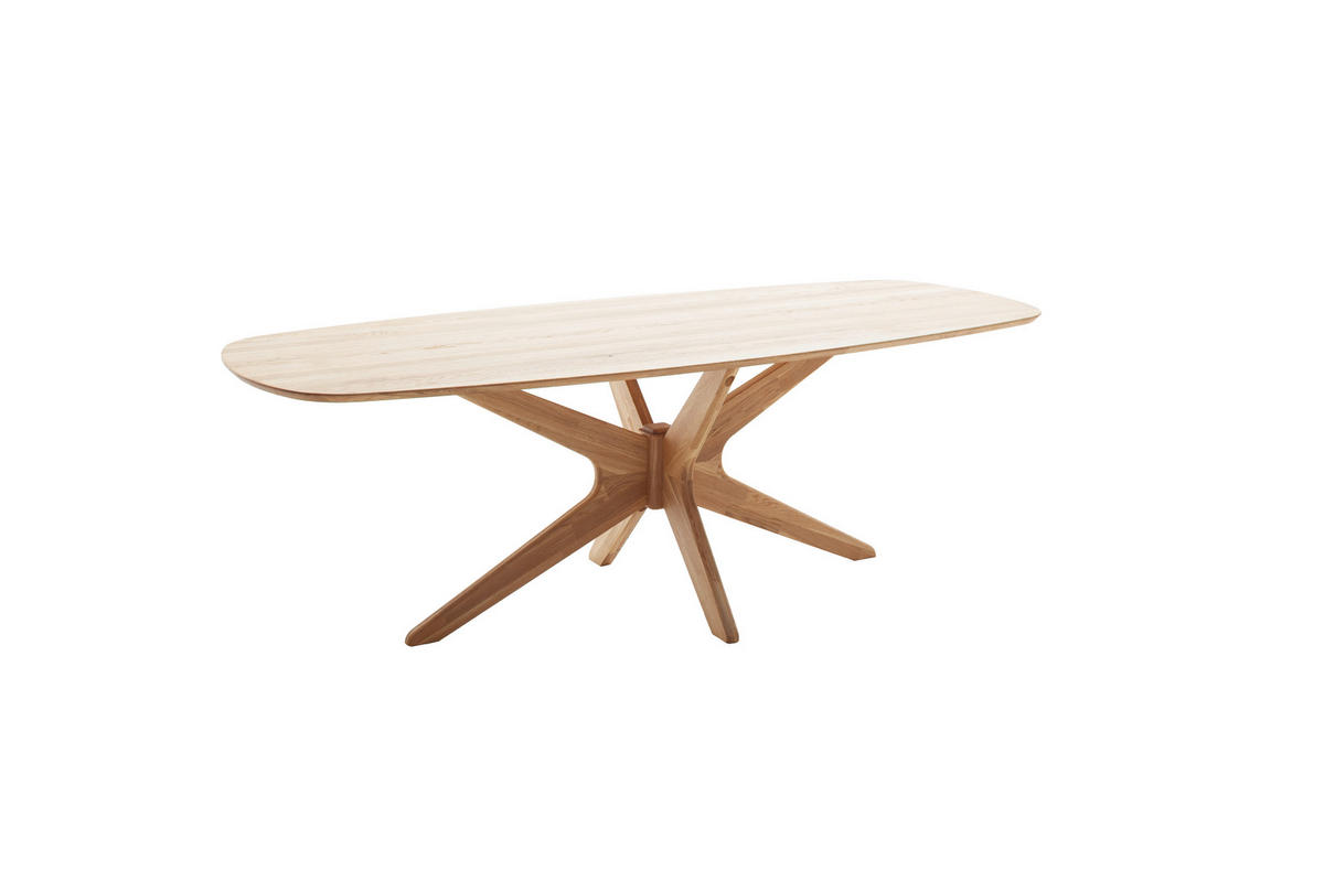 JEDILNA MIZA, divji hrast divji hrast  - divji hrast, Moderno, les (180/75/90cm) - Valnatura