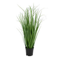 KONSTVÄXT gräsknippe 68 cm  - grön/svart, Basics, plast (68cm) - Ambia Home
