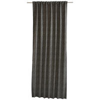 HOTOVÝ ZÁVĚS, neprůsvitné, 130/250 cm - černá/béžová, Basics, textil (130/250cm) - Esprit