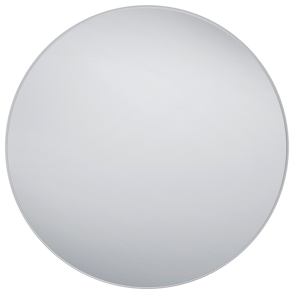 NÁSTĚNNÉ ZRCADLO 80/80/2,8 cm  - barvy stříbra, Moderní, kov/sklo (80/80/2,8cm) - Lomoco