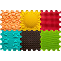 SPIELMATTE 30/30 cm Ortoto  - Multicolor, Basics, Kunststoff (30/30cm) - KIDWOOD