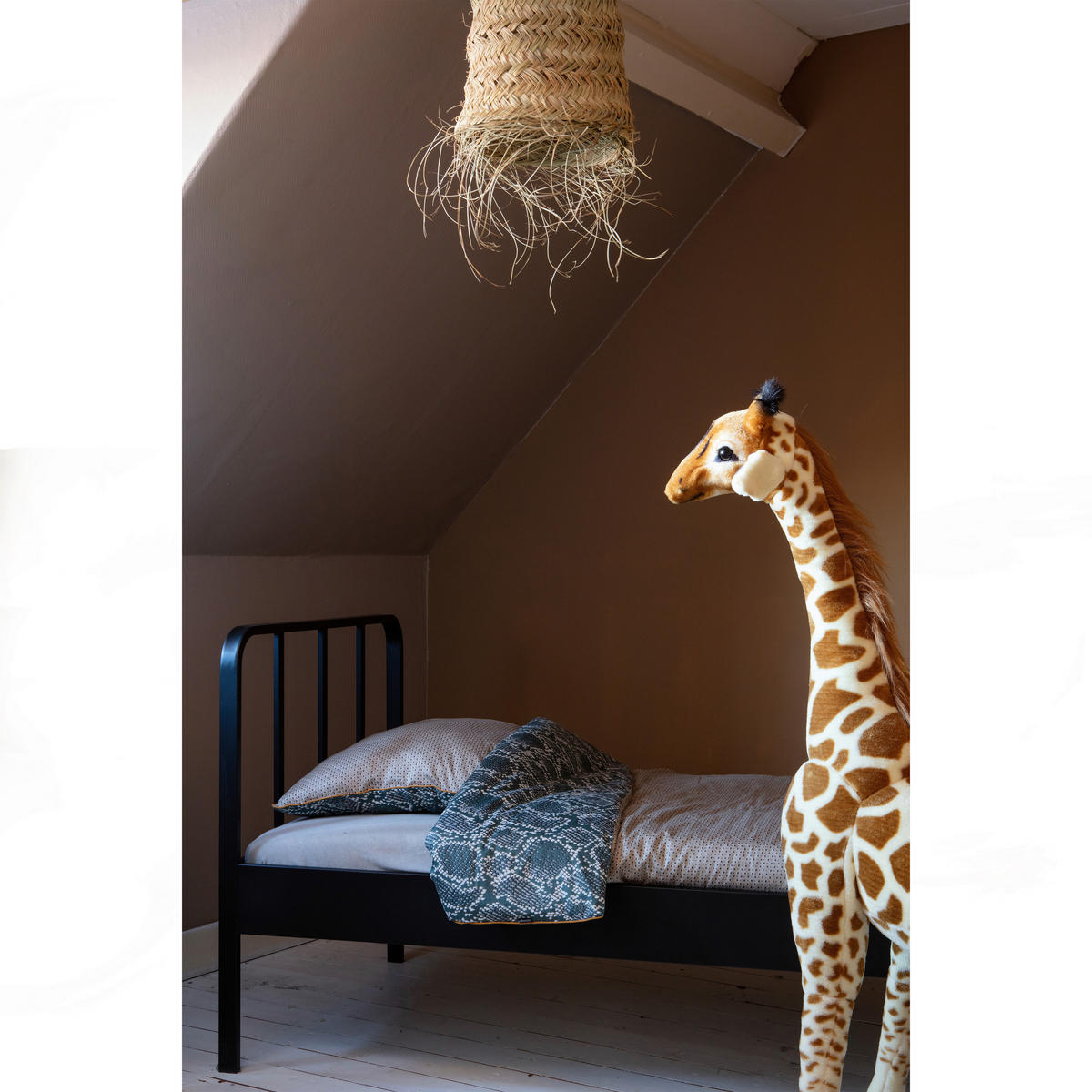 METALLBETT 90/200 cm  in Schwarz  - Schwarz, Basics, Metall (90/200cm) - MID.YOU