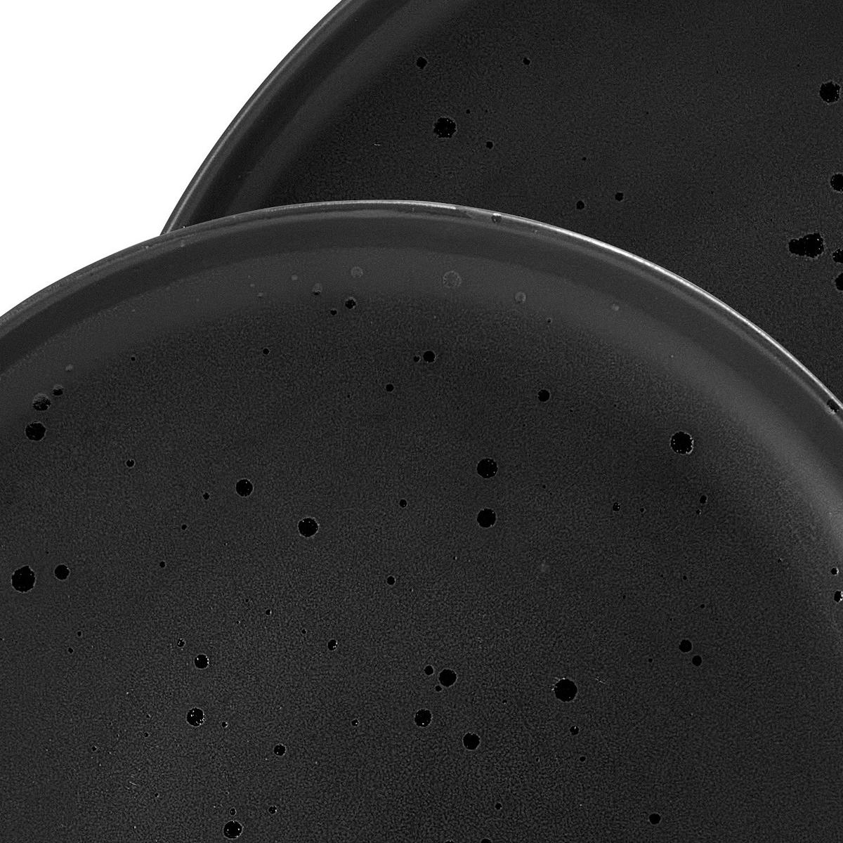 DESSERTTELLER 20,7 cm  - Schwarz, Design, Keramik (20,7cm) - Novel