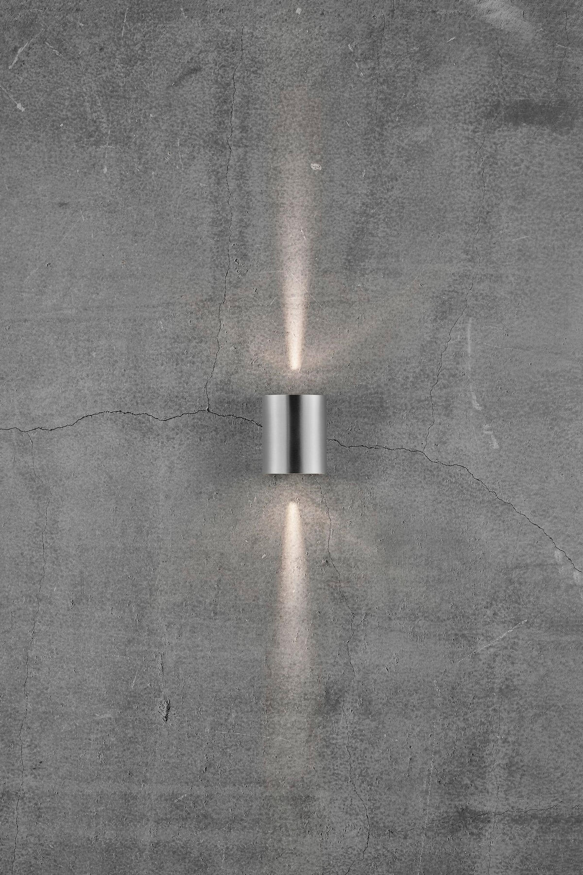 AUßENWANDLEUCHTE 8,7/10,6/10 cm   - Edelstahlfarben, Basics, Metall (8,7/10,6/10cm) - Nordlux
