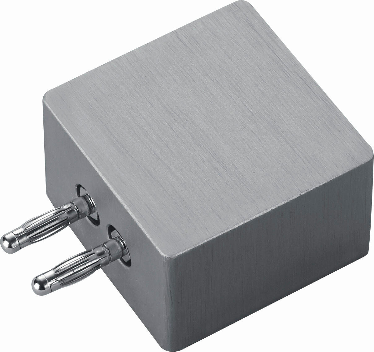 DECKENLEUCHTE 4,5/4,5/3 cm   - Nickelfarben, Basics, Metall (4,5/4,5/3cm) - Helestra