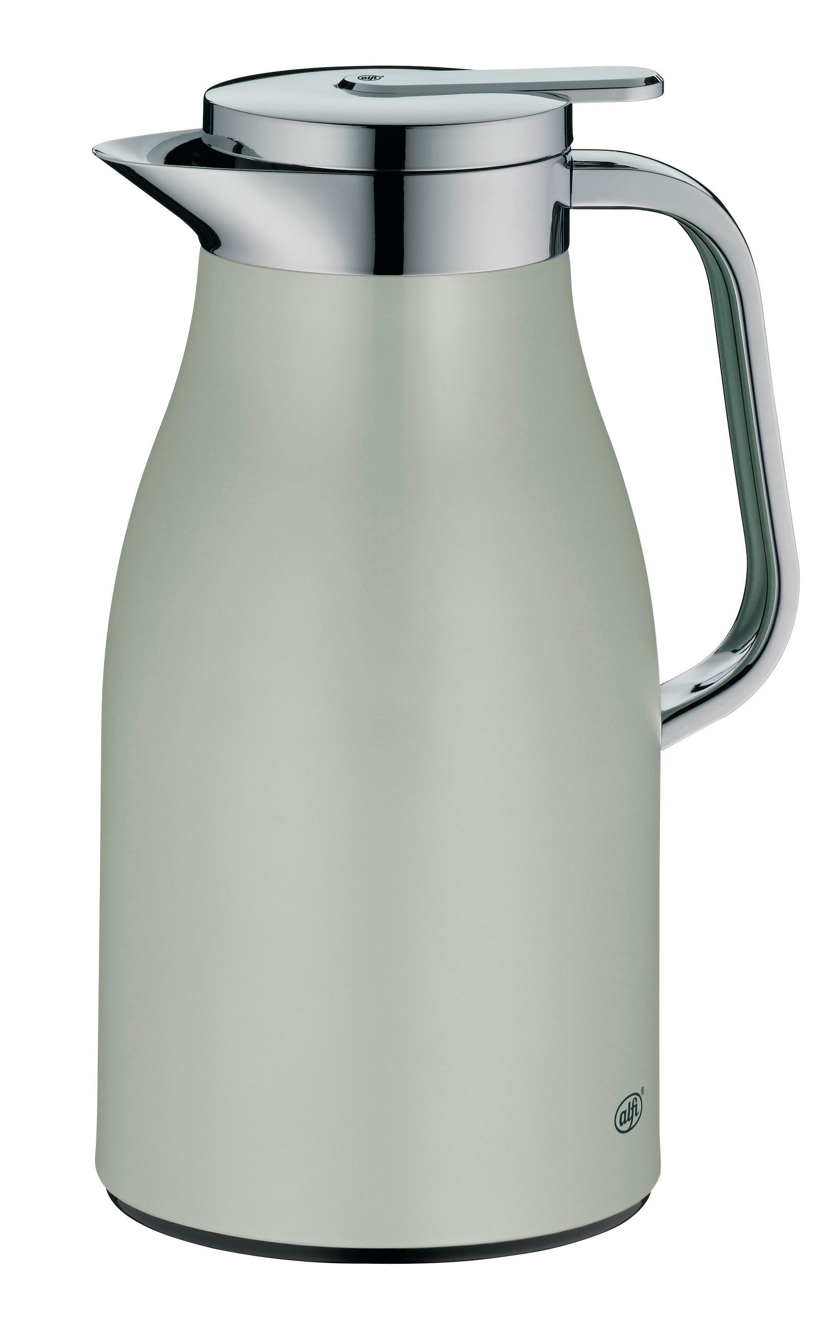 Alfi Isolierkanne Skyline Grau, Silber