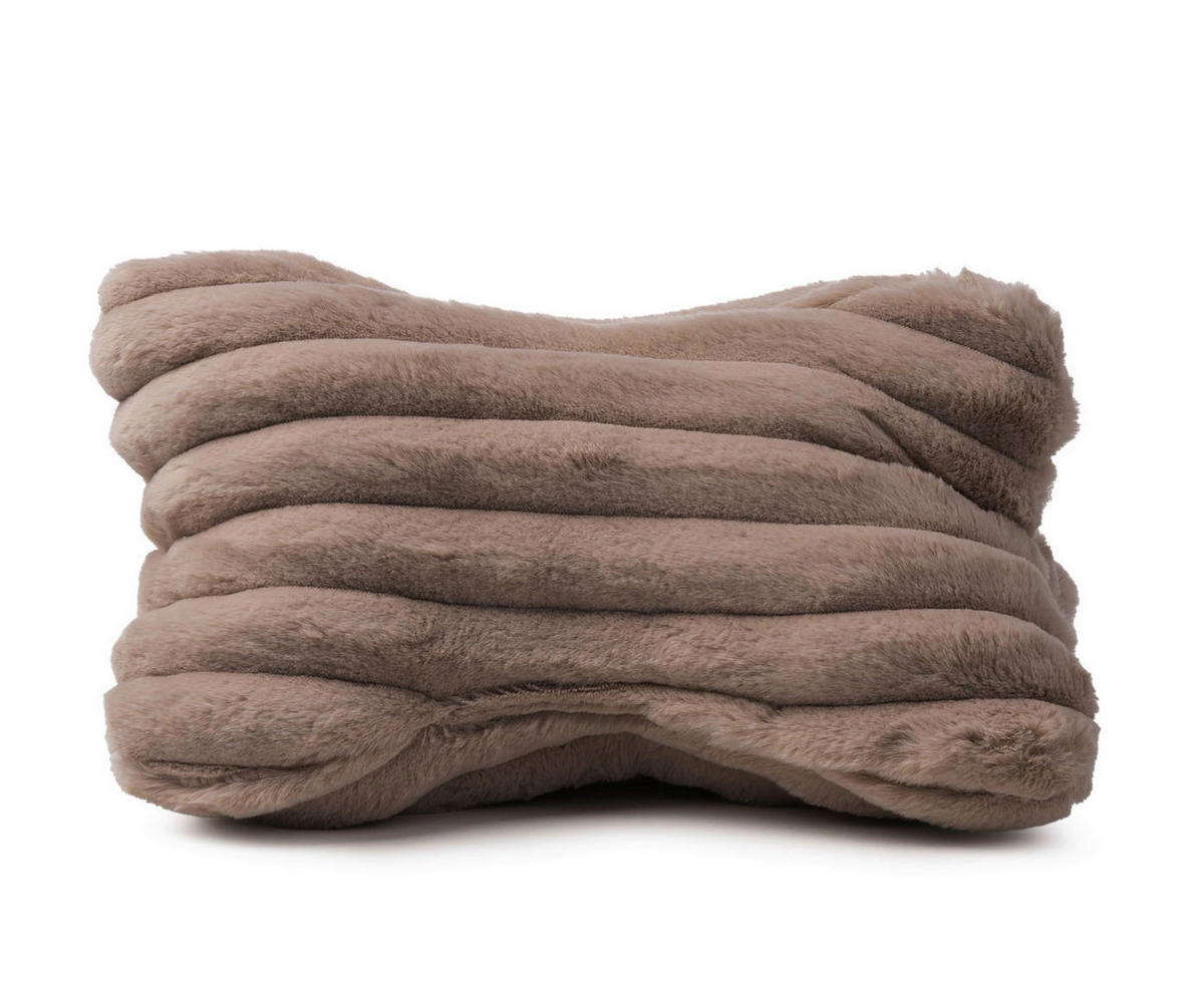 ZIERKISSEN 40/25 cm  - Schlammfarben, Basics, Textil (40/25cm) - Novel