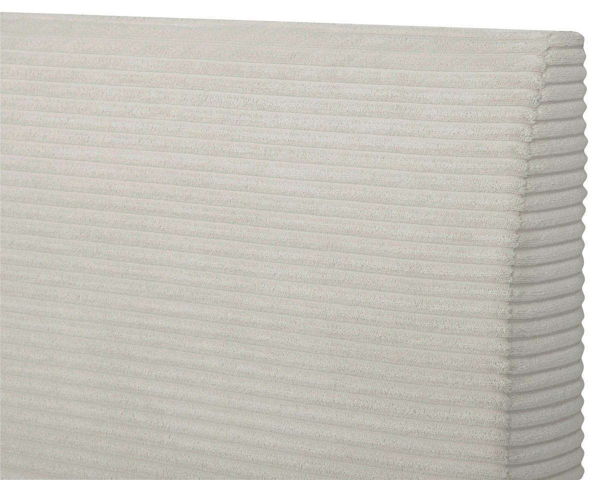 BOXSPRINGBETT 140/200 cm  in Weiß  - Schwarz/Weiß, KONVENTIONELL, Holz/Textil (140/200cm) - Boxxx
