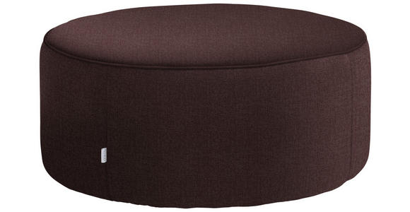 HOCKER in Textil Lila  - Lila, Design, Textil (80/33/80cm) - Belluti