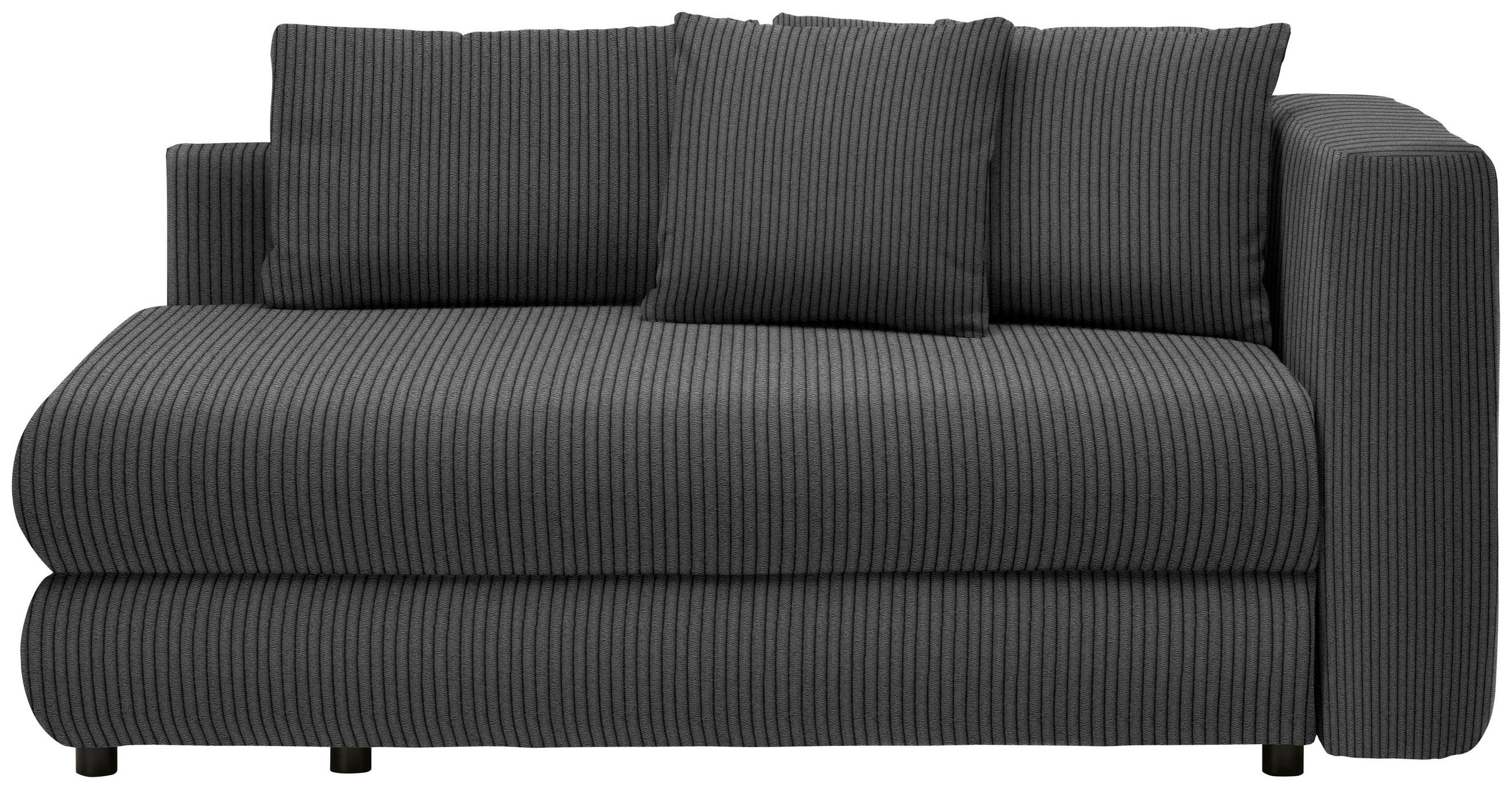 Cantus Récamiere Graubraun 171x71-88x93 cm
