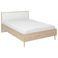BETT 120/200 cm  in Eichefarben  - Eichefarben/Buchefarben, MODERN, Holz (120/200cm) - MID.YOU